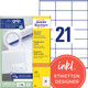 Universaletiketten A4 3481 weiss 70x41mm, Art.-Nr. ZWF-3481 - Paterno B2B-Shop