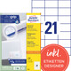 Universaletiketten A4 3652 weiss 70x42,3mm, Art.-Nr. ZWF-3652 - Paterno B2B-Shop