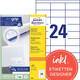 Universaletiketten A4 3664 weiss 70x33,8mm, Art.-Nr. ZWF-3664 - Paterno B2B-Shop