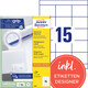 Universaletiketten A4 3669 weiss 70x50,8mm, Art.-Nr. ZWF-3669 - Paterno B2B-Shop