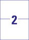 Universal-Etiketten permanent 210x148mm, Art.-Nr. 6176ZWF - Paterno B2B-Shop