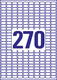 Universaletiketten ZWF 17,8 x10 mm wiederablösbar, Art.-Nr. L4730REV-25 - Paterno B2B-Shop