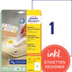 Universaletiketten 210 x297 mm wiederablösbar, Art.-Nr. L4735REV-25 - Paterno B2B-Shop