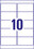 Etiketten Universal 96 x 50,8 mm wiederablösbar, Art.-Nr. L4744REV-25 - Paterno B2B-Shop