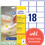 Etiketten Universal 63,5x46,6 mm ablösbar, Art.-Nr. L6025REV-25 - Paterno B2B-Shop
