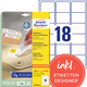 Etiketten Universal 63,5x46,6 mm ablösbar, Art.-Nr. L6025REV-25 - Paterno B2B-Shop