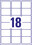 Etiketten Universal 63,5x46,6 mm ablösbar, Art.-Nr. L6025REV-25 - Paterno B2B-Shop