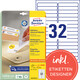Universaletiketten ZWF 96 x 16,9 mm wiederablösbar, Art.-Nr. L6031REV-25 - Paterno B2B-Shop