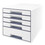 Schubladenbox Leitz CUBE WOW 5S perlweiss, Art.-Nr. 521410-PWS - Paterno B2B-Shop