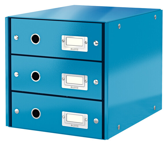 Schubladenbox Leitz CLICK&amp;STORE blau, Art.-Nr. 6048-BL - Paterno B2B-Shop