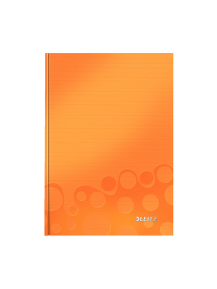 Notizbuch Leitz WOW A5 kar. orangemetallic, Art.-Nr. 4628-10-ORME - Paterno B2B-Shop