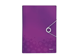 Projektmappe Leitz WOW PP A4 violett metallic, Art.-Nr. 458900-VIME - Paterno B2B-Shop