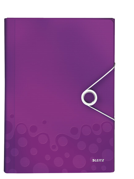 Projektmappe Leitz WOW PP A4 violett metallic, Art.-Nr. 458900-VIME - Paterno B2B-Shop