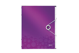 Ordnungsmappe Leitz WOW PP A4 violett metallic, Art.-Nr. 463300-VIME - Paterno B2B-Shop