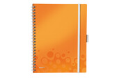 Notizbuch Leitz WOW A4 kar. orangemetallic, Art.-Nr. 464500-ORME - Paterno B2B-Shop