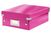 Organisationsbox Leitz CLICK&amp;amp;STORE S pink, Art.-Nr. 6057-00-PI - Paterno B2B-Shop