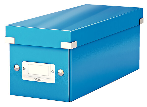 Archivbox Leitz Click&amp;Store CD´s blau, Art.-Nr. 6041-BLME - Paterno B2B-Shop