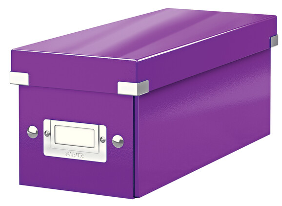 Archivbox Leitz Click&amp;Store CD´s violett, Art.-Nr. 6041-VI - Paterno B2B-Shop