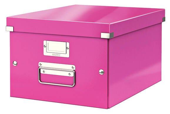 Aufbewahrungsbox Leitz Click&amp;Store A4 pink, Art.-Nr. 6044-00-PI - Paterno B2B-Shop
