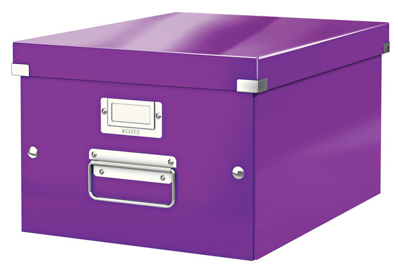 Aufbewahrungsbox Leitz Click&amp;Store A4 violett, Art.-Nr. 6044-00-VI - Paterno B2B-Shop