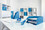 Heftzange Leitz WOW 5531 eisblau metallic, Art.-Nr. 553120-EBME - Paterno B2B-Shop