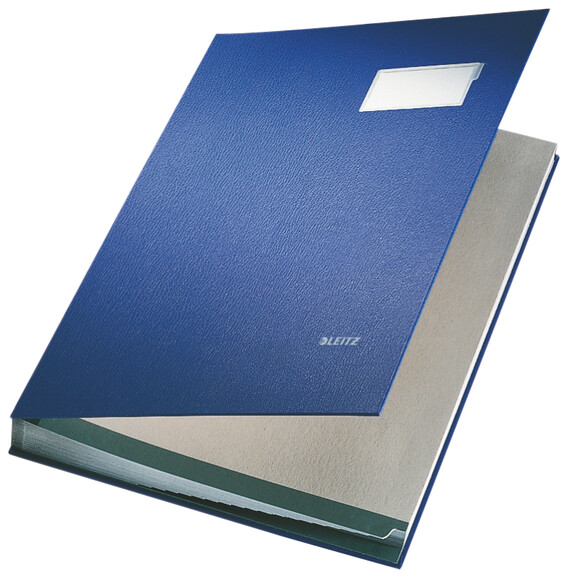 Unterschriftenbuch Leitz A4 blau, Art.-Nr. 5700-00-BL - Paterno B2B-Shop
