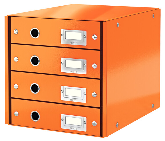 Schubladenbox Leitz CLICK&amp;STORE orange, Art.-Nr. 6049-00-OR - Paterno B2B-Shop