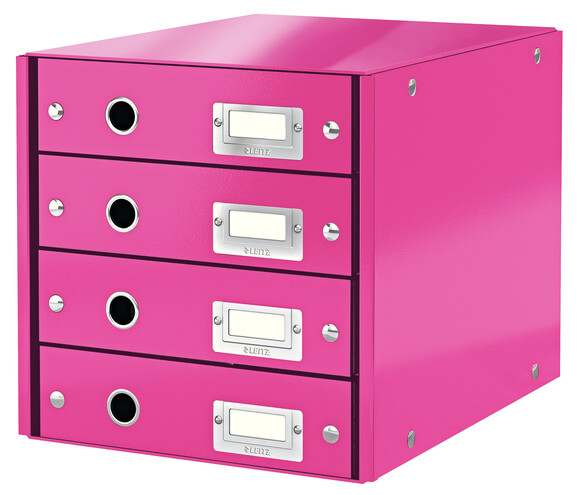 Schubladenbox Leitz CLICK&amp;STORE pink, Art.-Nr. 6049-00-PI - Paterno B2B-Shop