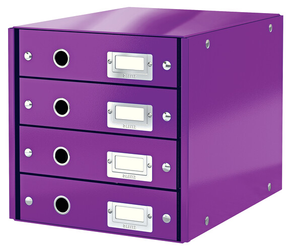 Schubladenbox Leitz CLICK&amp;STORE violett, Art.-Nr. 6049-00-VI - Paterno B2B-Shop