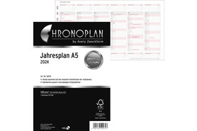 Kalendereinlage Chronoplan A5 Jahresplan, Art.-Nr. 5027J - Paterno B2B-Shop
