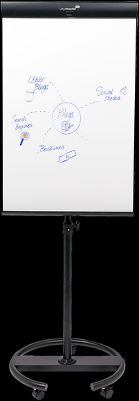 Flipchart Legamaster Universal Triangle Mobil Rundfuß, Art.-Nr. 153600LM - Paterno B2B-Shop