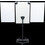 Flipchart Legamaster Universal Triangle Mobil Rundfuß, Art.-Nr. 153600LM - Paterno B2B-Shop