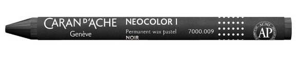 Försterkreide Neocolor Caran Dache schwarz, Art.-Nr. 7000-SW - Paterno B2B-Shop