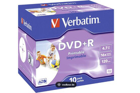 DVD+R Verbatim 4,7GB/16x, Art.-Nr. 43508 - Paterno B2B-Shop