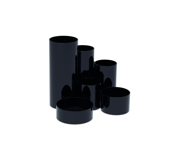 Schreibtischbutler MAULdeskbox mit Röhren weiss, Art.-Nr. 4450-WS - Paterno B2B-Shop