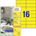 Kopieretiketten ZWF 105 x 37 mm, gelb, Art.-Nr. 3455ZWF - Paterno B2B-Shop