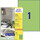 Kopieretiketten ZWF 210 x 297 mm, grün, Art.-Nr. 3472ZWF - Paterno B2B-Shop