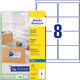 Etiketten Adress 99,1 x 67,7 mm DIN C4/C5, Art.-Nr. J8165-25 - Paterno B2B-Shop