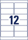 Adressetiketten ZWF 99,1 x 42,3 mm, Art.-Nr. J8177-25 - Paterno B2B-Shop