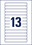 Kopieretiketten 147,3 x 20 mm ST+L 25KP, Art.-Nr. L4746REV-25 - Paterno B2B-Shop