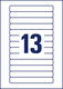 Kopieretiketten 147,3 x 20 mm ST+L 25KP, Art.-Nr. L4746REV-25 - Paterno B2B-Shop