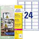 Etiketten ZWF Wetterfest 63,5 x 33,9 mm, Art.-Nr. L4773-20 - Paterno B2B-Shop