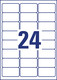 Wetterfeste-Etiketten ZWF ablösb. 63,5x33,9mm, Art.-Nr. L4773REV-20 - Paterno B2B-Shop