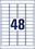 Etiketten ZWF Wetterfest 45,7 x 21,2 mm, Art.-Nr. L4778-20 - Paterno B2B-Shop