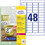 Wetterfeste-Etiketten ZWF ablösb. 45,7x21,2mm, Art.-Nr. L4778REV-20 - Paterno B2B-Shop
