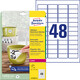 Wetterfeste-Etiketten ZWF ablösb. 45,7x21,2mm, Art.-Nr. L4778REV-20 - Paterno B2B-Shop