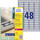 Etiketten ZWF Typenschild 45,7 x 21,2 mm silber, Art.-Nr. L6009-100 - Paterno B2B-Shop