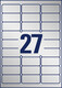 Etiketten ZWF Typenschild silber, Art.-Nr. L6011-100 - Paterno B2B-Shop