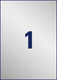 Etiketten ZWF Typenschild 210x297 mm silber, Art.-Nr. L6013-20 - Paterno B2B-Shop