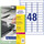 Sicherheitsetiketten ZWF 45,7 x 21,2 mm, Art.-Nr. L6113-20 - Paterno B2B-Shop